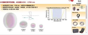 Thorlabs索雷博 UV熔融石英平凹透镜，AR涂层1050 - 1700 nm
