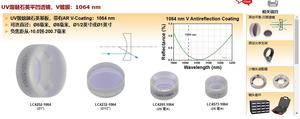Thorlabs索雷博 UV熔融石英平凹透镜，V镀膜：1064 nm