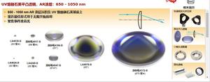 Thorlabs索雷博 UV熔融石英平凸透镜，AR涂层：650 - 1050 nm