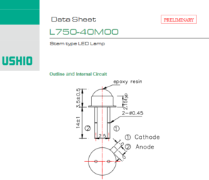 USHIO牛尾 L750-40M00 LED光源
