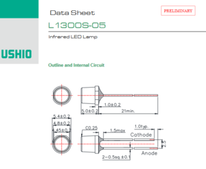 USHIO牛尾 L1300S-05 LED光源