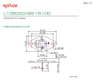 USHIO牛尾 L1050GD-66-16100 LED光源