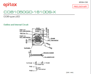 USHIO牛尾 COB1050GD-16100S-X LED光源