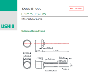 USHIO牛尾 L1550S-05 LED光源