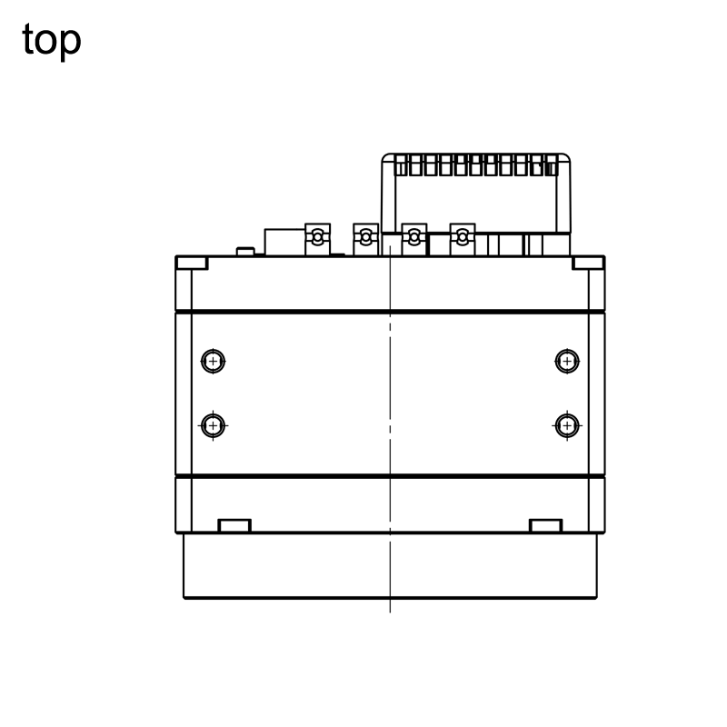 shr661CCX12 顶部设计图（所有尺寸单位为毫米）