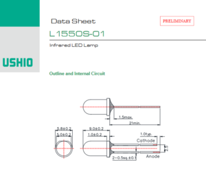 USHIO牛尾 L1550S-01 LED光源