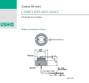 USHIO牛尾 L690-66-60-550 LED光源
