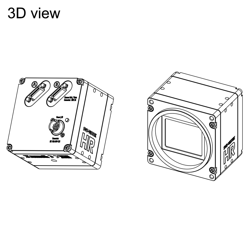 设计图 hr120CCL 3D（所有尺寸以毫米为单位）