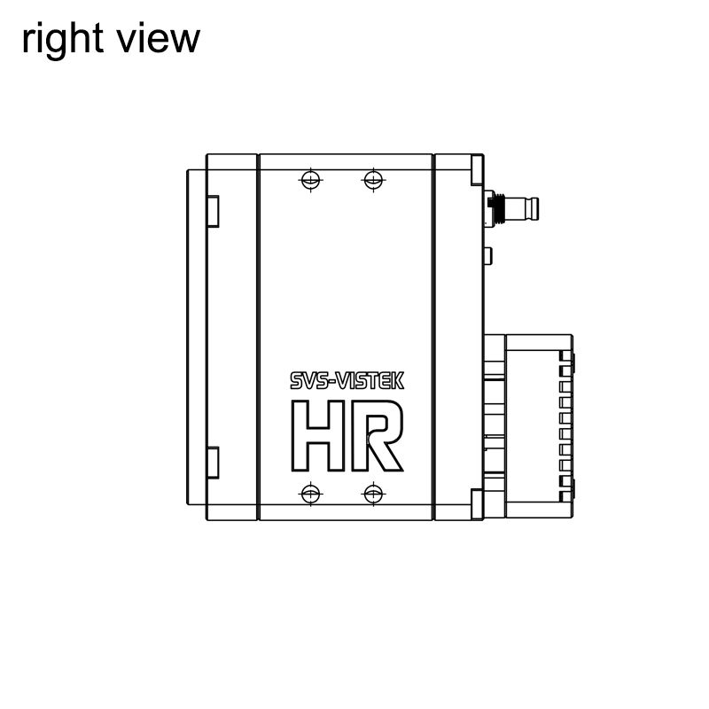 设计图 hr120MCX 右（所有尺寸以毫米为单位）