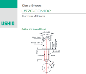 USHIO牛尾 L570-30M32 LED光源