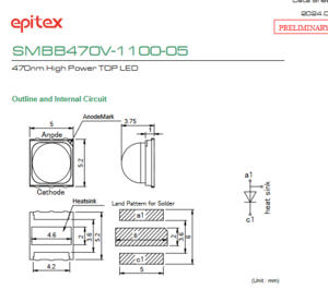 USHIO牛尾 SMBB470V-1100-05 LED光源