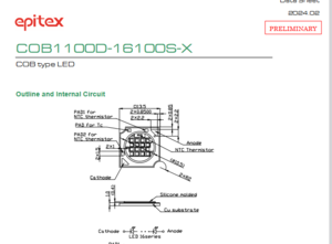 USHIO牛尾 COB1100D-16100S-X LED光源