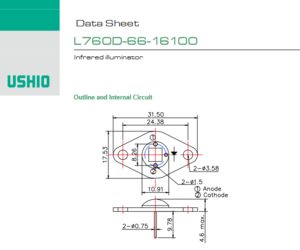 USHIO牛尾 L760D-66-16100 LED光源