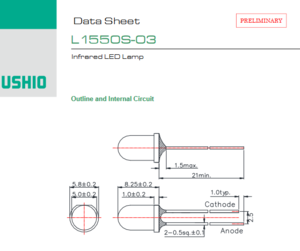 USHIO牛尾 L1550S-03 LED光源