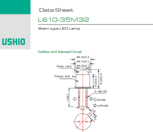 USHIO牛尾 L610-35M32 LED光源