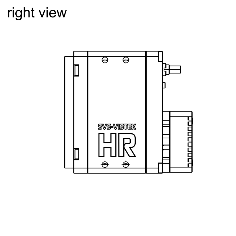 设计图 hr25CCX 右（所有尺寸以毫米为单位）